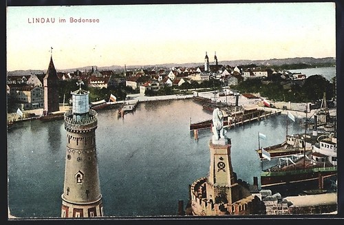Lindau bodensee hafen - lindau,