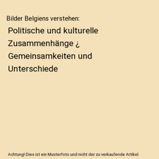 Bilder Belgiens verstehen
