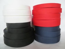 5 m Ripsband ,Breite 20 mm, 25 mm, 30 mm,40 mm, Rips band mit Webkante,6 Farben