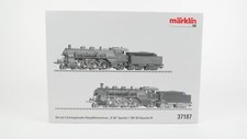 H0 AC Märklin 37187 2 Schlepptender-Dampfloks "S 3/6"/BR 18.4 digital OVP #OT107