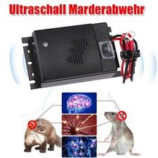 KFZ Ultraschall Marderabwehr Marderschreck Mader Marderschutz Repeller Haus Auto