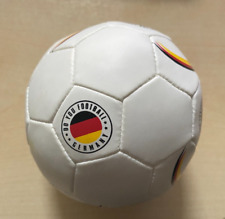 Softball WM Ball Deutschland "Do you Football" Germany weiß mit schwarz-rot-gold