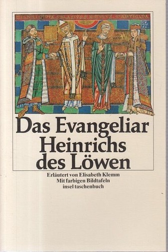 Das evangeliar heinrichs des - evangeliar,