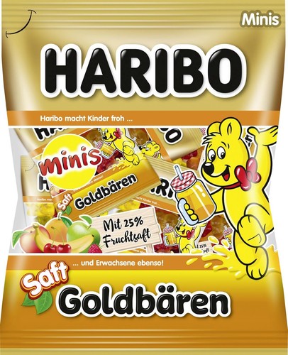 Haribo saft goldbären minis - haribo,