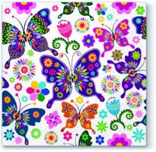Servietten colorful - 20,