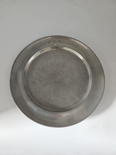 Zinnteller 1791 zinn - zinn,