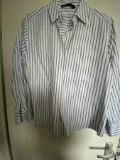 Zara Hemd Oversize Gestreift S