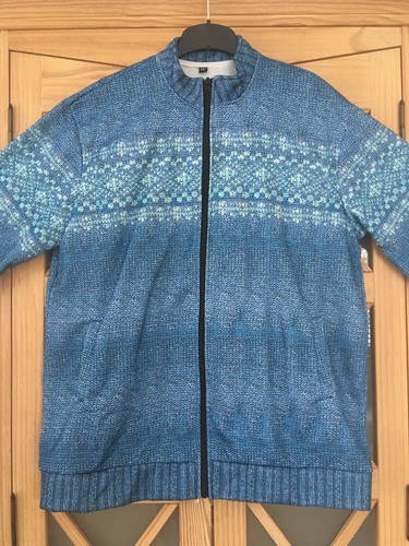 Herren strickjacke fair isle - herren,