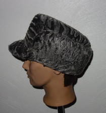 Karakul Pelz Mütze Echtfell Persianer Hut Winter Fellmütze Tschapka Formovka Hat