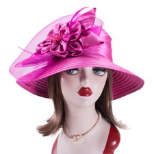 Satinband Damenkleid Kirche