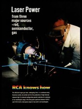 1967 RCA Built Argon Gas Laser