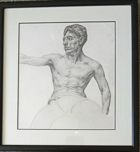 Graphitzeichnung eines