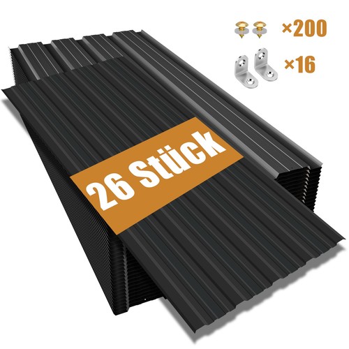 26x stahlblech dach platten - 26x,