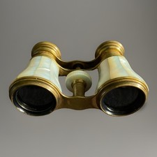 Altes Opern Operetten Glas Messing&Perlmutt Fernglas