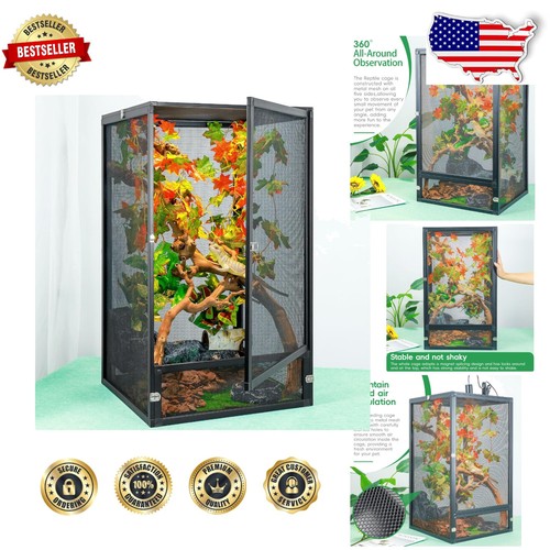 Foldable reptile terrarium - reptile, 45