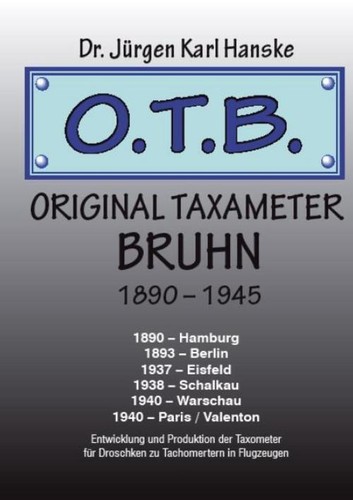 Original taxameter bruhn - original, 1890