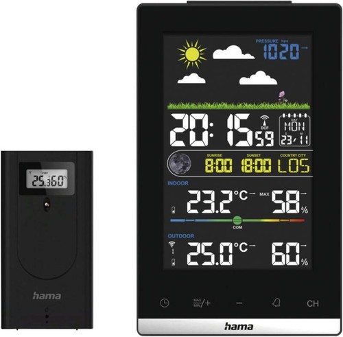 Hama funk wetterstation mit - hama, funk-wetterstation