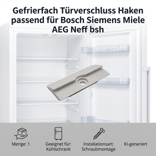 Gefrierfach türverschluss - gefrierfach,
