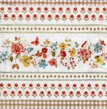 3 Servietten ~ Landhaus, Ein