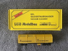 Lux Modellbau HO, 8810 M analoger Gleisstaubsauger Wagen,  in OVP,H0,