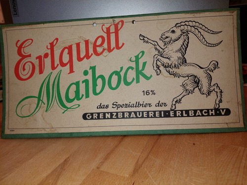 Historische werbeschild pappe - historische,