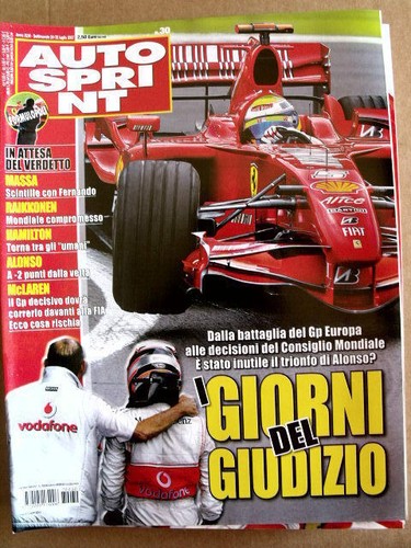 Autosprint 2007 massa - nr.,
