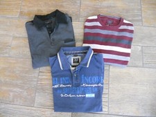 3 Markenpullover Herren , Brax , Bexleys , S.Oliver , 1 x Kurzarm , 2 x Langarm
