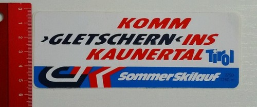 Aufkleber sticker kaunertal - aufkleber/sticker:,