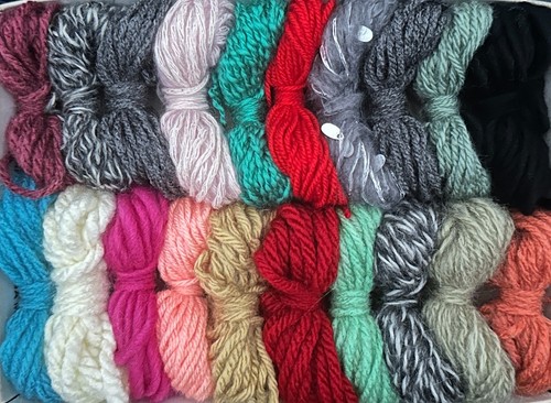 Neue wollreste zum basteln - 20,