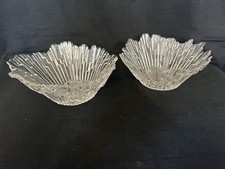 Humppila Glas Schale Serie Revontulet Tauno Wirkkala Finland Glass, eine