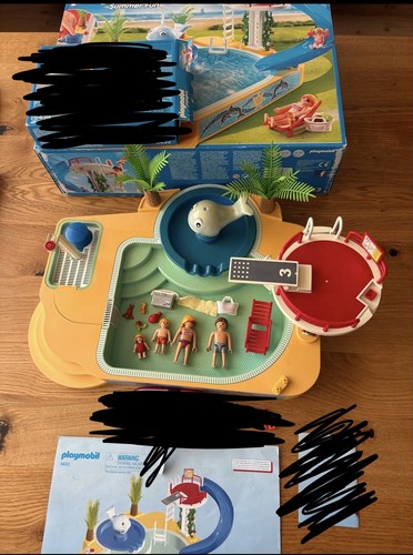 Playmobil 5433 schwimmbad mit - schwimmbad,
