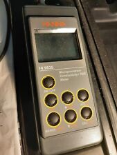 Hanna Leitfähigkeitsmessgerät Modell HI 9835 wasserdicht EC/TDS/NaCI/C Selbstanging