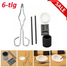 6-tlg Set Schmelzofen Gussform