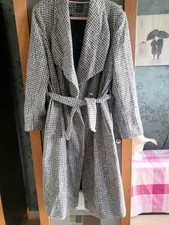 Karierter Damen Mantel, Gr. 48