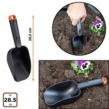 Schaufel Mini Gartenschaufel 28,5cm Kunststoff Rund