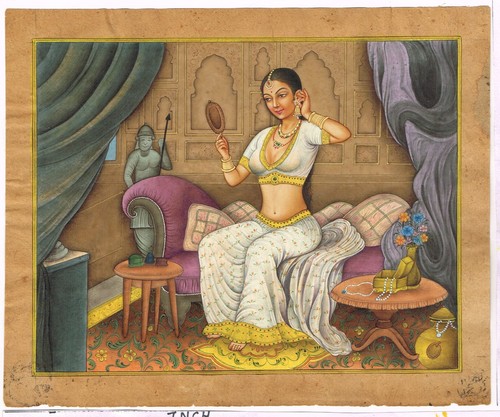 Mughal malerei von - von, kaiserin
