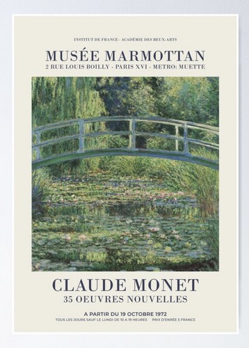 Claude monet brücke über - monet,