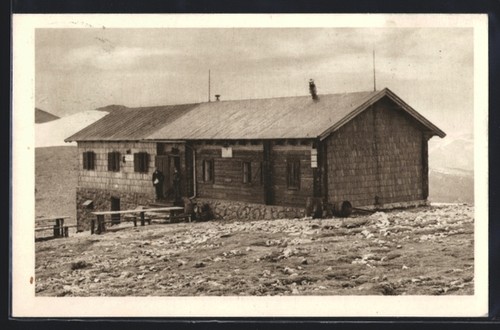Fischerhütte des - ak,