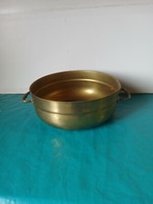 Schale Metall kupferfarben für Deko 22cm ohne Hänkel