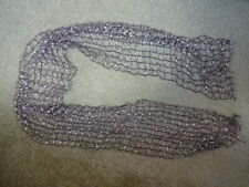 Netzschal Schalnetz   Gitterschal Basteln weben Wolle Sommerschal Austermann