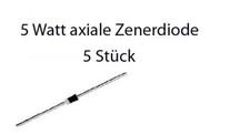 5  x 1N5349B  Z-DIODEN (