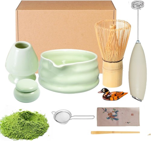 Japanisches matcha teeservice - matcha,