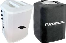 Proel FREEONEX Akku Aktiv Box Weiß Cover Set Lautsprecher Bluetooth DJ PA Hülle