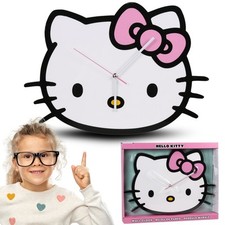 Hello Kitty Wanduhr XL für