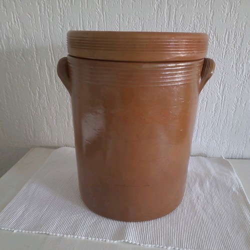 Alter tontopf steingut rumtopf - alter,