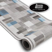 Modernen Preiswert Antirutsch Läufer LISTRA grau Breite 67-100 cm dauerhaft