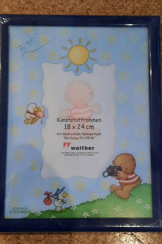 Bilderrahmen 18x24 blau - cm,