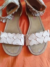 Sandalen, Agatha Ruiz de la Prada, Gr.37/38, Velourleder, nude