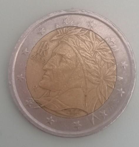 Münze 2002 dante - 2€,