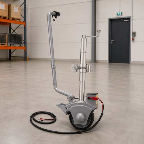 Anhänger stützrad 12v - stützrad,